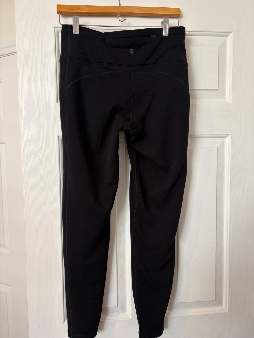 Athleta Black High-Waist Active Leggings- Altitude Polartec